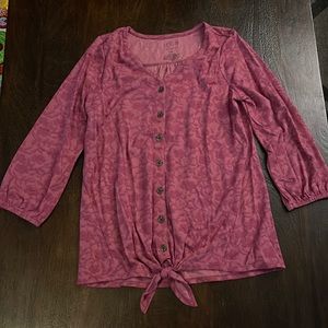 Pink maternity shirt, XS